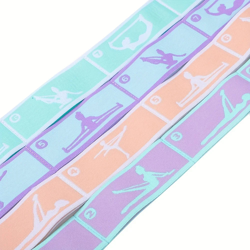 Yoga Stretch Strap, Sports Exercise Resistance Bands