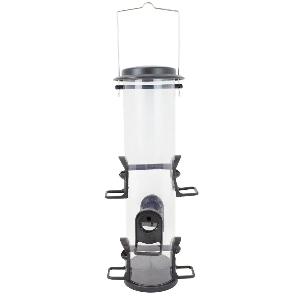 Wild Bird Feeder with Swivel Ports