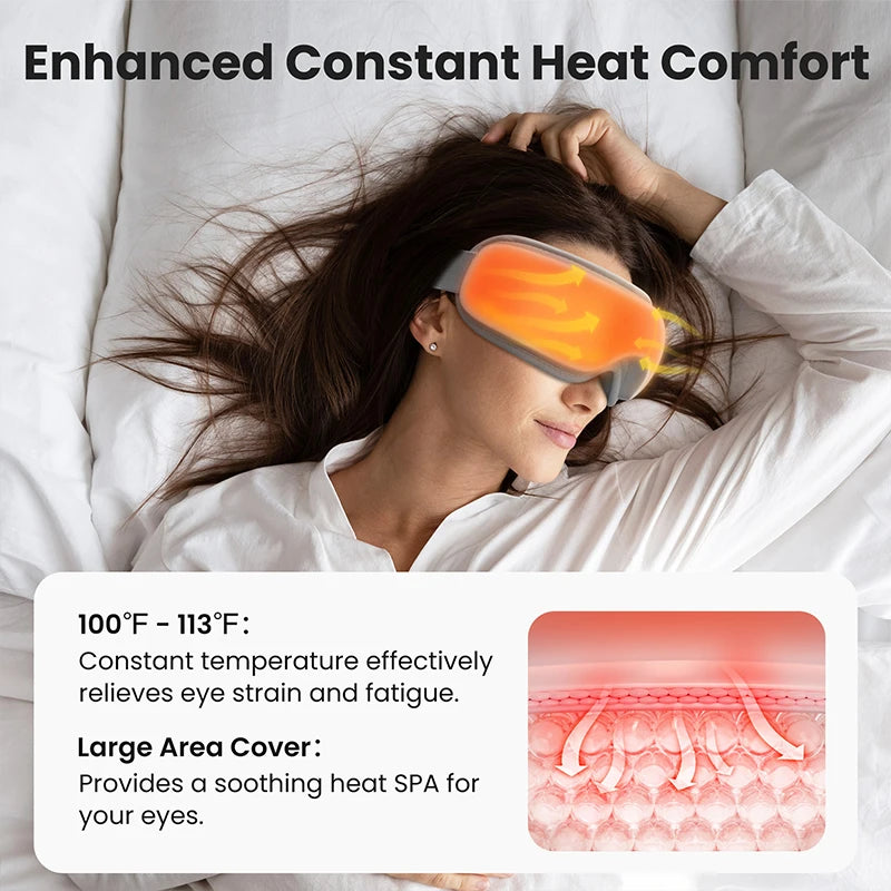 Bluetooth Eye Mask for Sleep Aid Relaxation