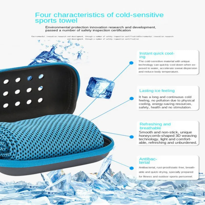 Cooling Towel for Neck Microfiber Breathable Chilly