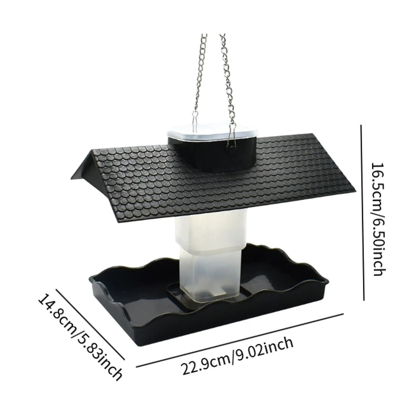 Hanging Bird Feeder for Outdoor Garden Decoration