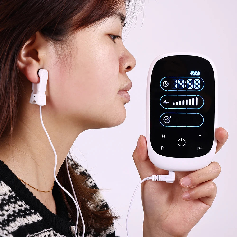 Massage Ear Clip Electrode Sleep Insomnia Cure