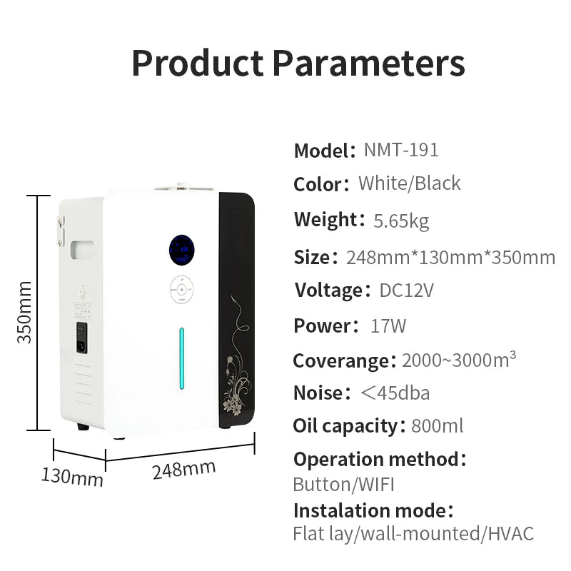 Air Purifier Electric Perfume Machine Aroma Diffuser