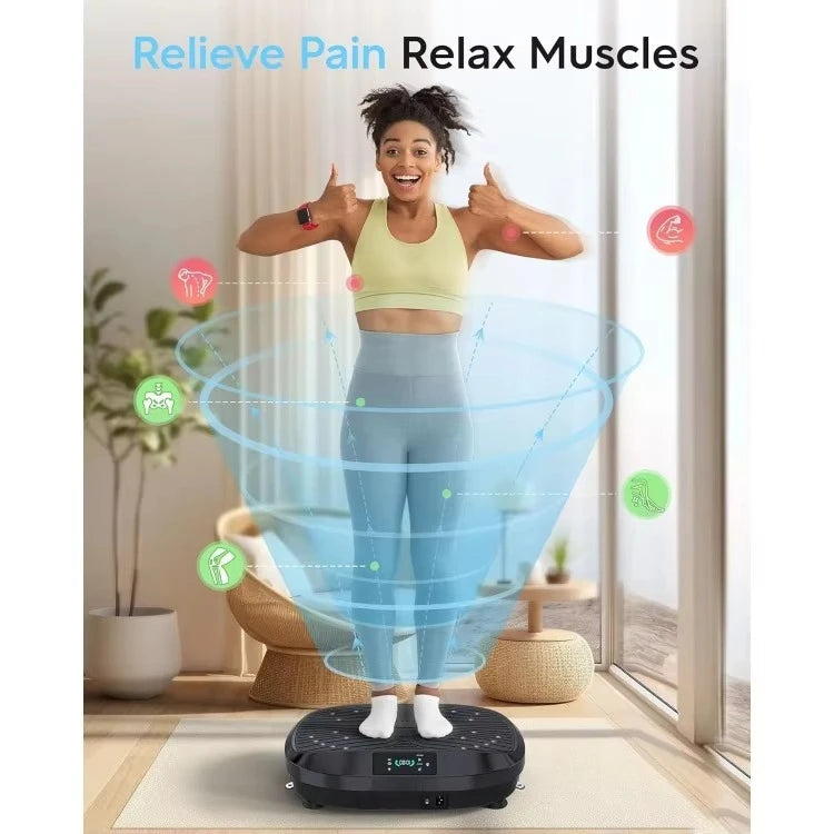 Whole Body Workout Vibration Plate Exercise Machine