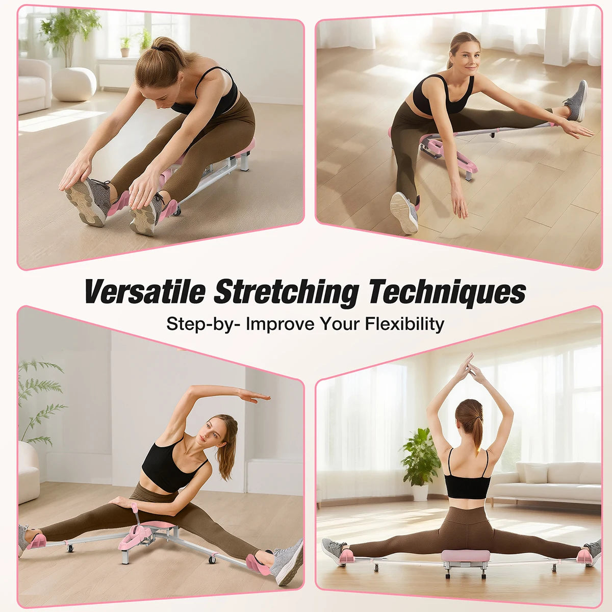 Single-legged Trainer Leg Stretcher Promoting Flexibility