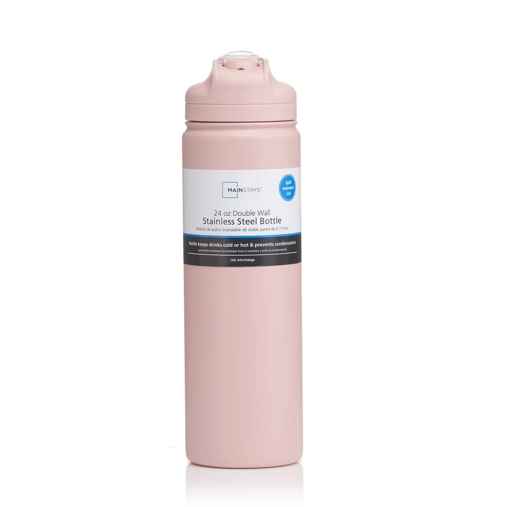 Insulated Stainless Steel Water Bottle Flip Top