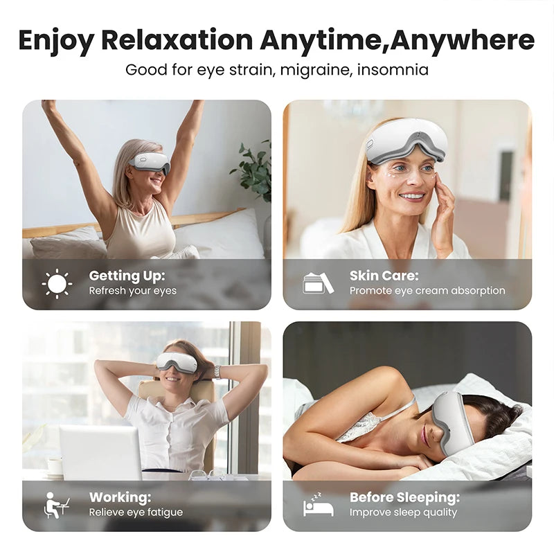 Bluetooth Eye Mask for Sleep Aid Relaxation