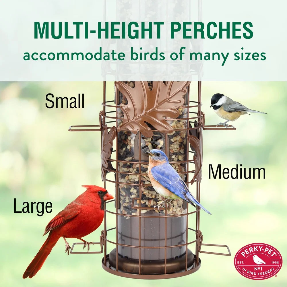 Wild Bird Feeder with Six Feeding Stations
