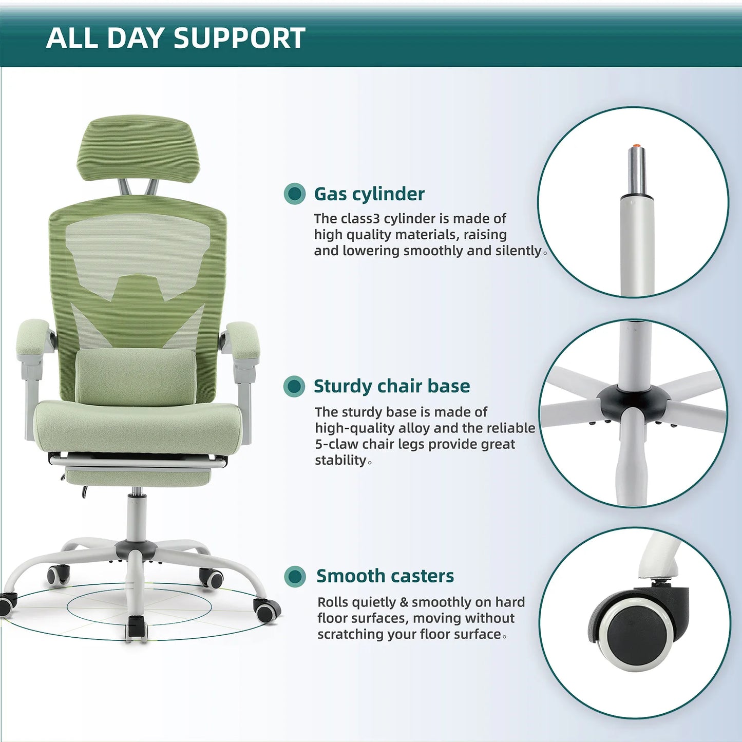 Ergonomic Reclining Living Room Rocking Gaming Chair