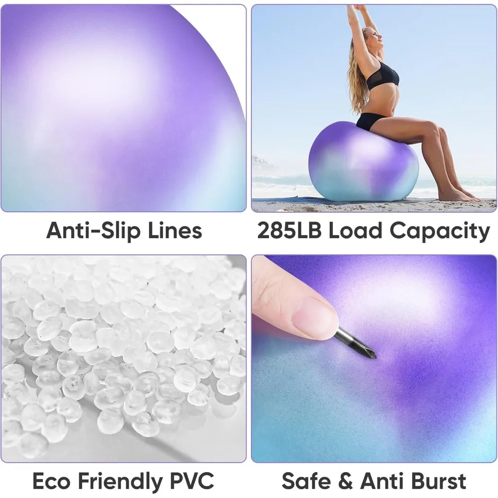 Yoga & Pilates Gym Ball - Anti Slip