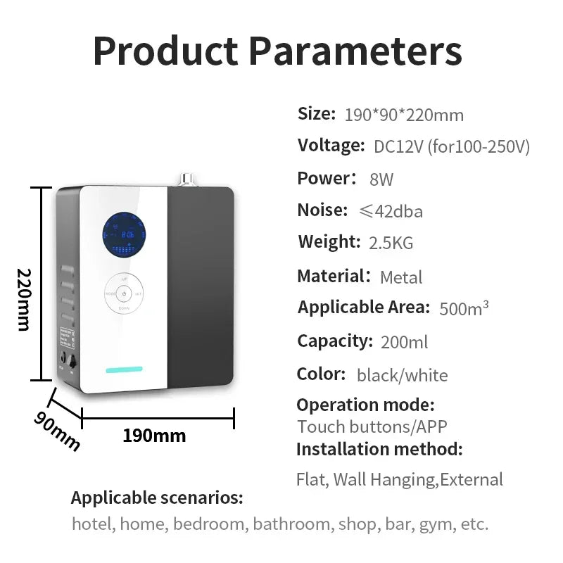 Aroma Essential Oil Diffuser Air Freshener Machine