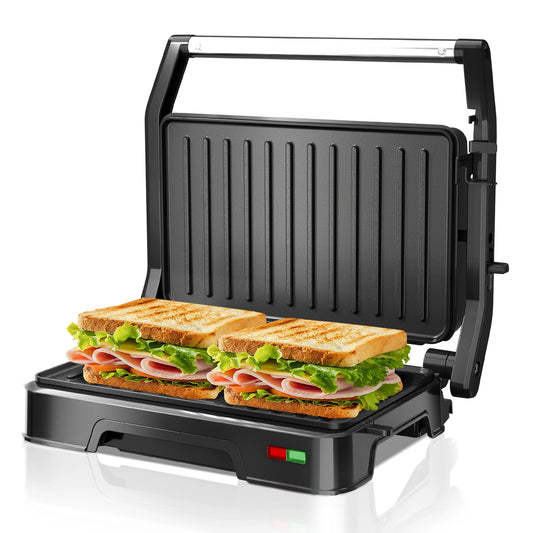 Non-Stick Panini/Sandwich/Vegetable Press Grill