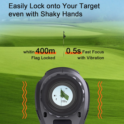 Golf 8x Magnification 1200Y Laser Range Finder