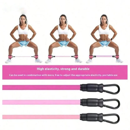 3pcs Portable Home/Gym Ankle Resistance Bands