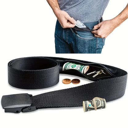 Black Sports Belt for Men & Women