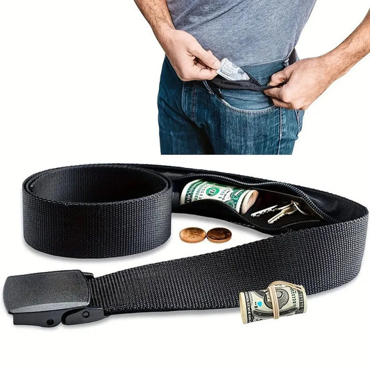 Black Sports Belt for Men & Women