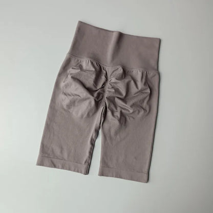 Summer Women's Yoga Shorts High Waist Fitness