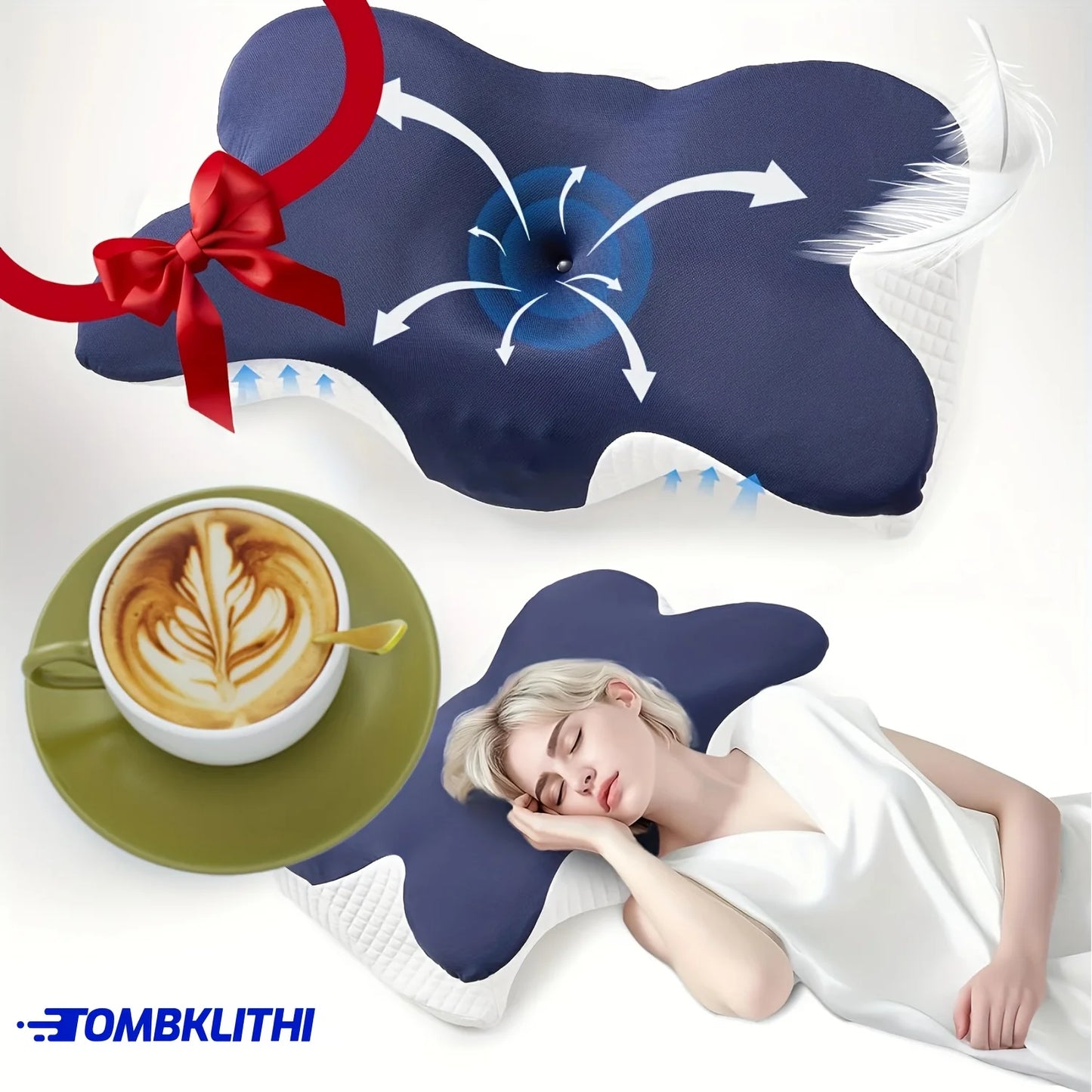 Ergonomic Cervical Spine Pillow – Butterfly Neck Pillow