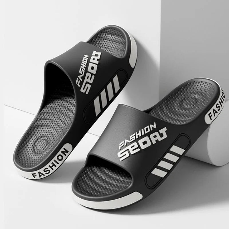 Men Women Outdoor Soft Slippers Thick Bottom