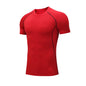 Unisex Short Sleeve Compression T-Shirt Quick Dry