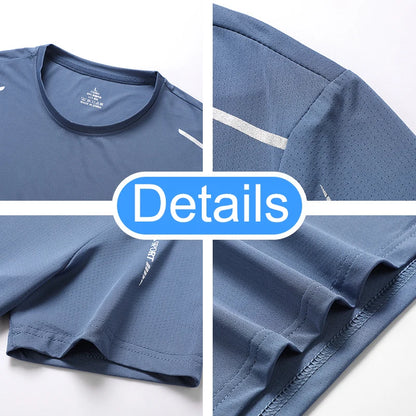 Men's Running Quick Drying T-shirts Breathable