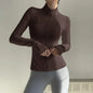Women Zip Fitness Clothes Long Sleeve Jacket