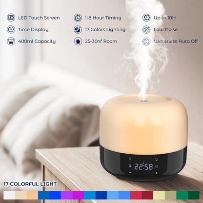 Mini Air Humidifier Usb Aroma Diffuser LED