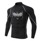 Men's Turtleneck Compression Quick Dry Gym Shirt