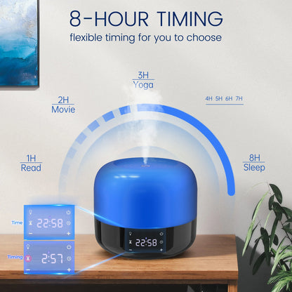 Mini Air Humidifier Usb Aroma Diffuser LED