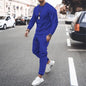 Men's Two Piece Set Running Sweatshirt+Sweatpants