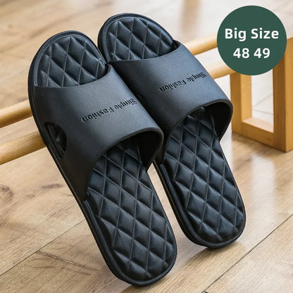 Big Men Slipper Home Platform Beach Slippers
