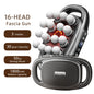 16-Head Fascia Gun High-Frequency Massager