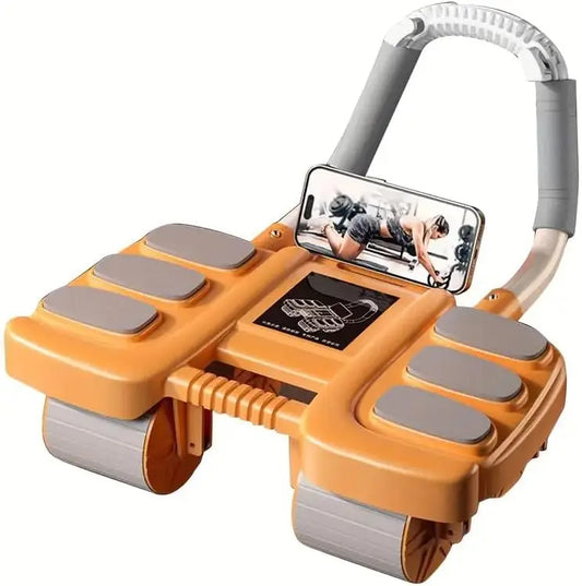 Automatic Ab Roller Wheel with Elbow Support