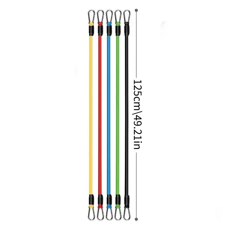 11 Pcs/Set TPE Resistance Elastic Band Set