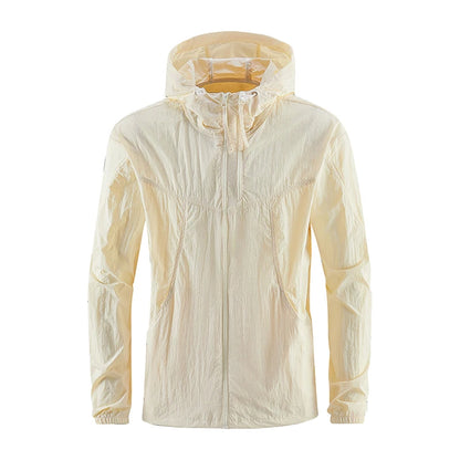 Unisex UV Protection Outdoor Waterproof Jacket Windbreaker