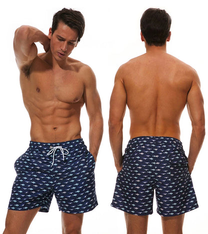 Quick Dry Summer Mens Swimwear Beach Shorts