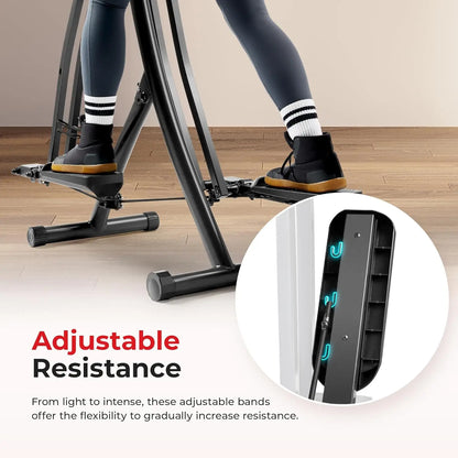 Smart Air Walk Elliptical, Foldable  Glider Machine