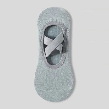 Breathable Towel Bottom Yoga Socks Women Silicone