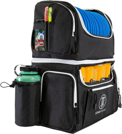 16-Disc Golf Bag Backpack With Cooler