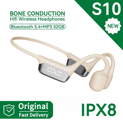 IPX8 Waterproof Bluetooth 32G Bone Conduction Headphone