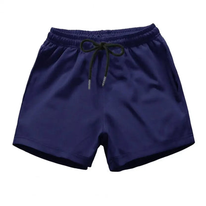Men's Sports Gym Shorts Elastic Drawstring Waist