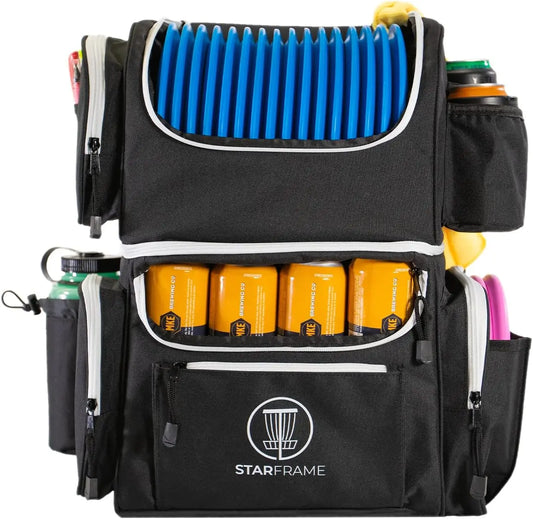 16-Disc Golf Bag Backpack With Cooler