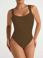 Sleeveless Knit Seamless Bodysuit Fitness Yoga Training
