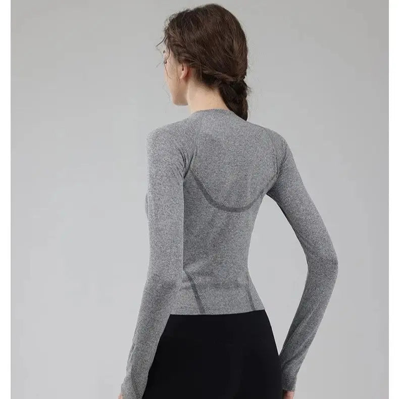 Women's Long Sleeve Yoga Shirts Sport Top