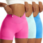 3 Pieces Women Solid Hip Sports Pants
