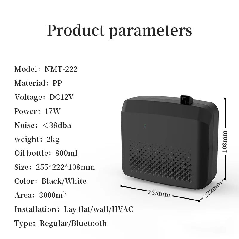 Aroma Diffuser Essential Oil Air Refreshing HVAC