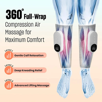 Leg/calf Massager with Heat and Compression