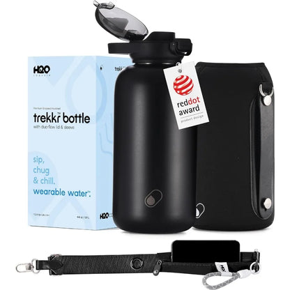 Half Gallon Insulated Water Bottle With Straw