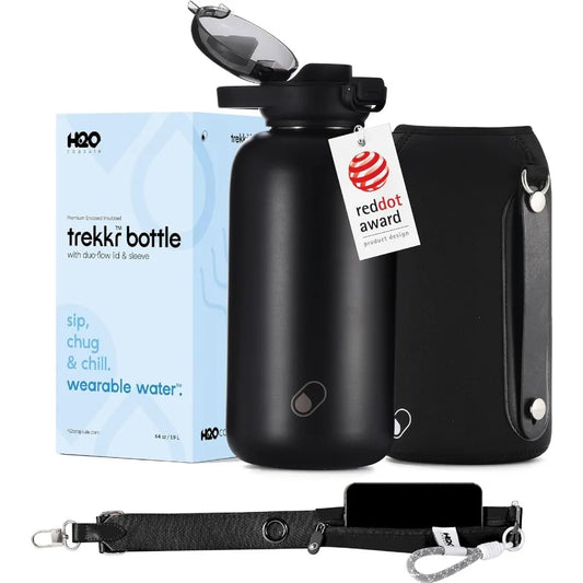 Half Gallon Insulated Water Bottle With Straw