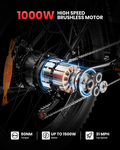 Electric Bike for Adults 1000W Electric Bicycle